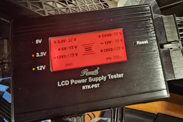 Bad PSU Test Results
