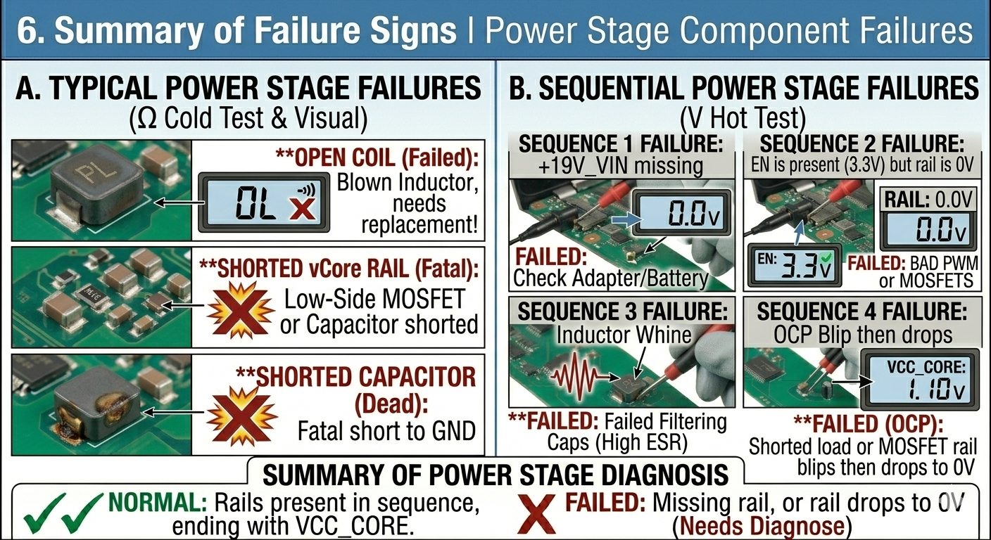 Power Stage Component Failures
