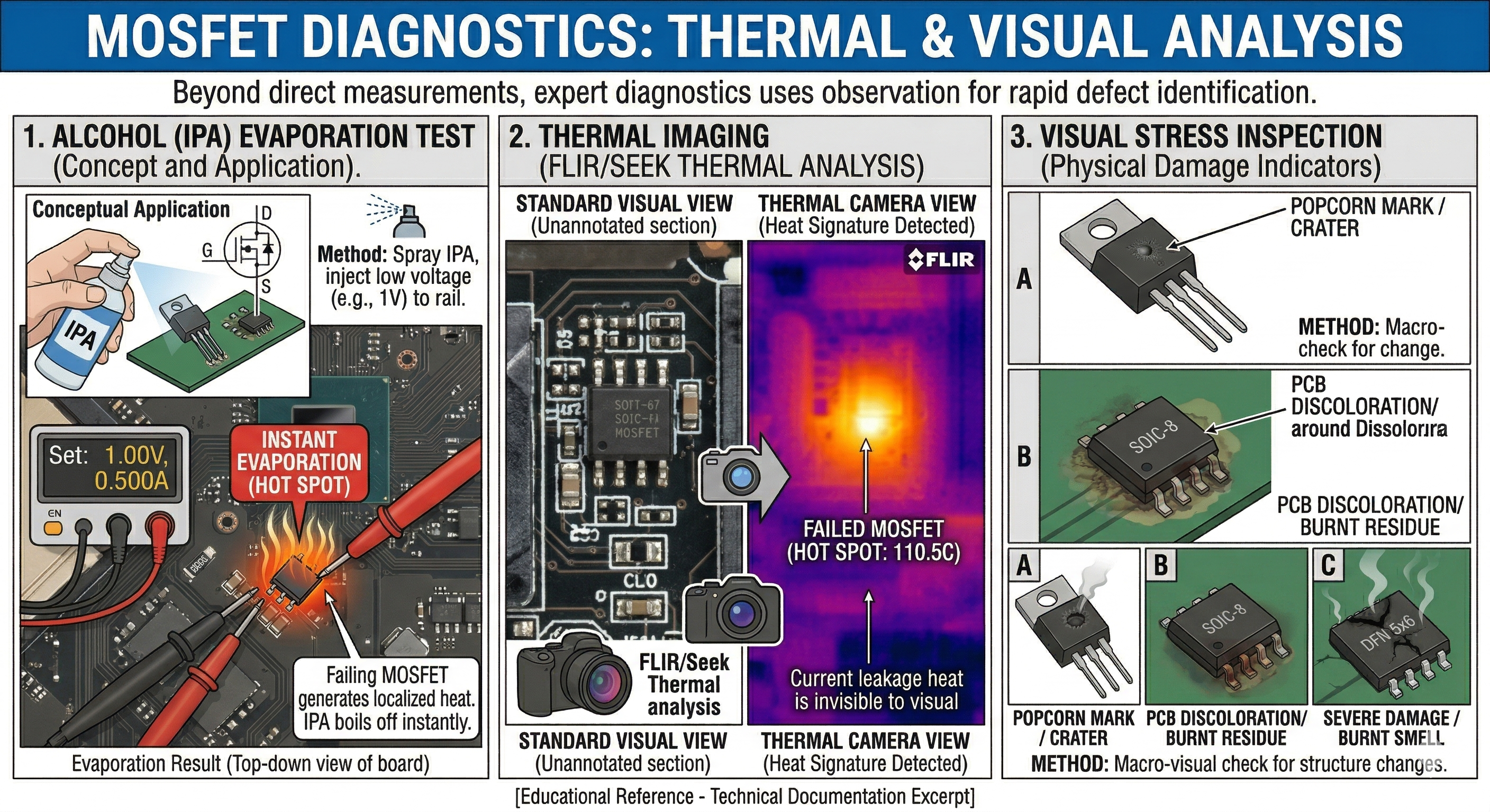 Thermal Analysis of Shorted MOSFET
